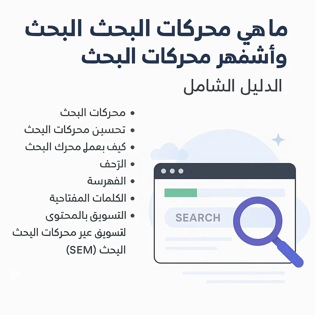 ما هي محركات البحث واشهر محركات البحث الدليل الشامل 2 محركات البحث